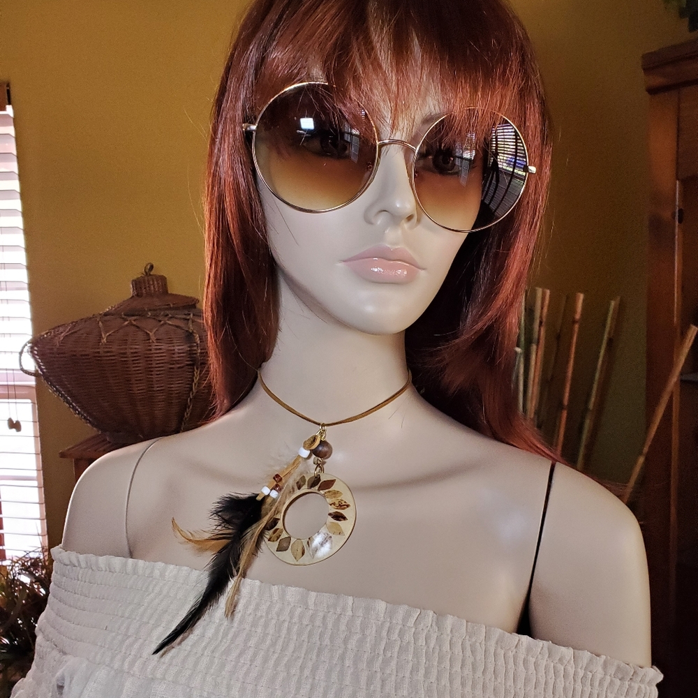 New Peace Train Inlayed Necklace